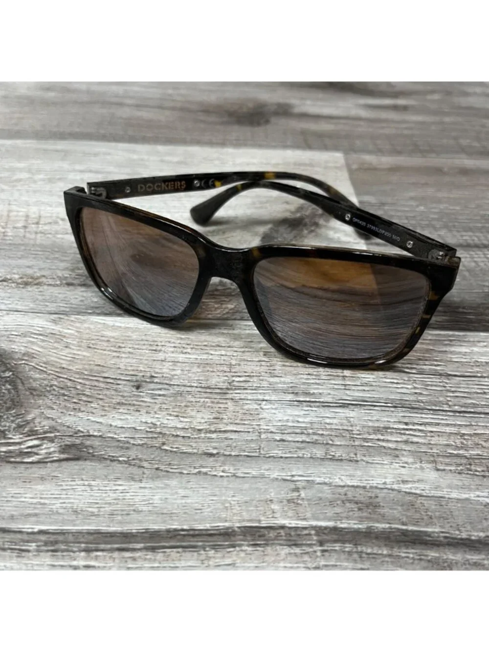 Dockers Tinted Sunglasses Unisex Golden Brown